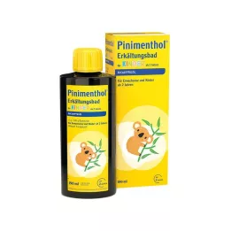 PINIMENTHOL Koldt bad til børn fra 2 år, Eucalyptus, 190 ml