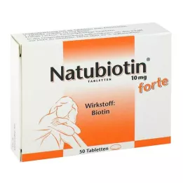 NATUBIOTIN 10 mg forte tabletter, 50 stk