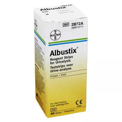 ALBUSTIX Teststrimler, 50 stk