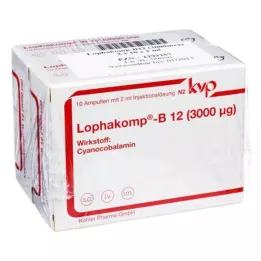 LOPHAKOMP B12 3.000 μg injektionsvæske, opløsning, 20X2 ml