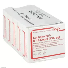 LOPHAKOMP B 12 Depot 1000 μg injektionsopløsning, 50X2 ml