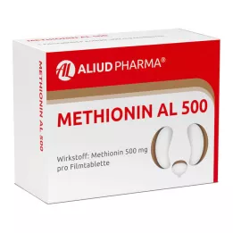 METHIONIN AL 500 filmovertrukne tabletter, 100 stk