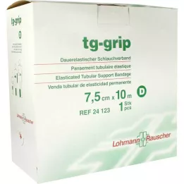 TG GRIP Støtterørbandage D 7,5 cmx10 m, 1 stk