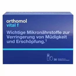ORTHOMOL Vital F drikkeflaske/kapsel kombipakke, 30 stk