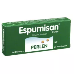 ESPUMISAN Perlen bløde kapsler, 25 stk