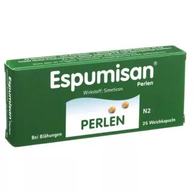 ESPUMISAN Perlen bløde kapsler, 25 stk ESPUMISAN Perlen bløde kapsler, 25 stk
