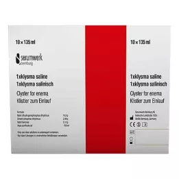 KLYSMA 1x saltvand, 10X135 ml