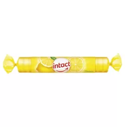 INTACT Dextrose Roll Lemon, 1 stk