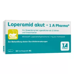LOPERAMID akut-1A Pharma hårde kapsler, 10 stk