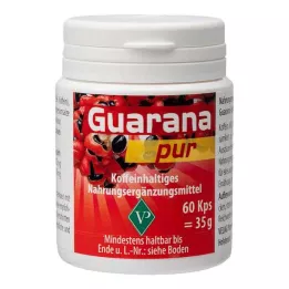 GUARANA PUR 500 kapsler, 60 stk