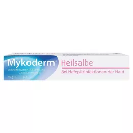 MYKODERM Helbredende salve Nystatin og zinkoxid, 50 g