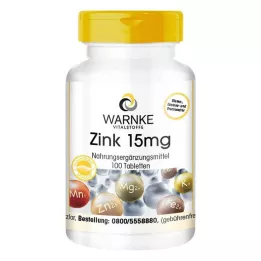 ZINK 15 mg tabletter, 100 stk