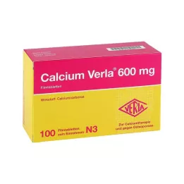 CALCIUM VERLA 600 mg filmovertrukne tabletter, 100 stk