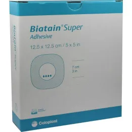 Biatain Super selvklæbende Superabs.12,5x12,5 cm, 10 stk