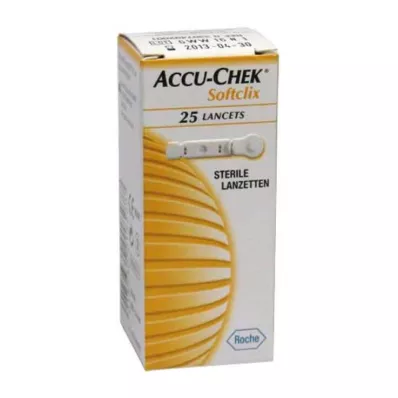 ACCU-CHEK Softclix Lancet, 25 stk