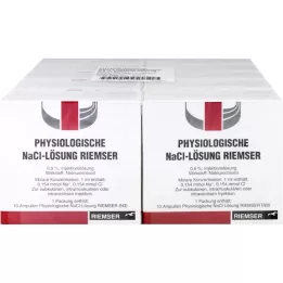 KOCHSALZLÖSUNG fysiologiske ampuller, 100 ml