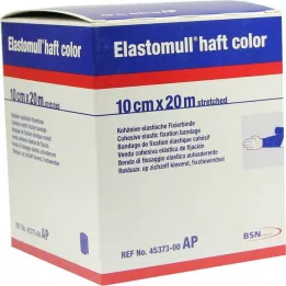 ELASTOMULL skaft farve 10 cmx20 m fastgørelsestape blå, 1 stk