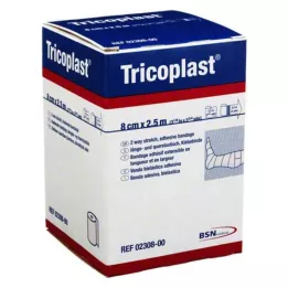 TRICOPLAST Gipsbandage 8 cmx2,5 m 2308, 1 stk