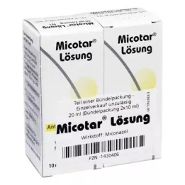 MICOTAR Opløsning, 20 ml