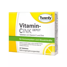 VITAMIN CINK Depottabletter, 40 stk