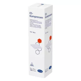 ES-KOMPRESSEN usteril 5x5 cm 16-fold, 100 stk