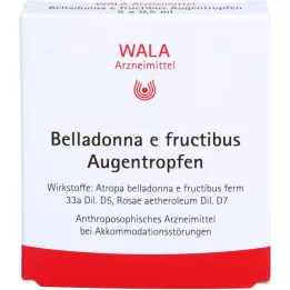 BELLADONNA E FRUCTIBUS Øjendråber, 5X0,5 ml