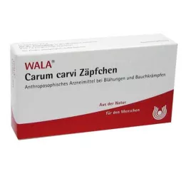 CARUM CARVI Suppositorier, 10X2 g