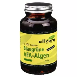 AFA ALGEN 250 mg blågrønne tabletter, 500 stk