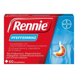 RENNIE Tyggetabletter, 60 stk