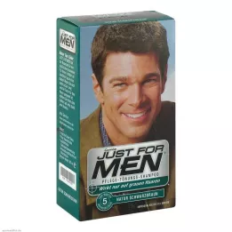 JUST til mænd, der toner shampoo sort-brun, 60 ml