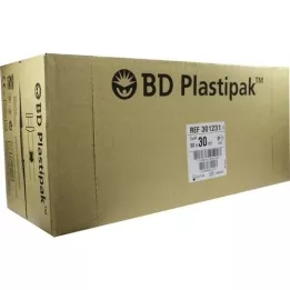 BD PLASTIPAK Spr.30 ml Luer latexfri, 60X30 ml