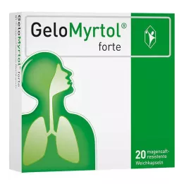 GELOMYRTOL forte gastro-resistente bløde kapsler, 20 stk