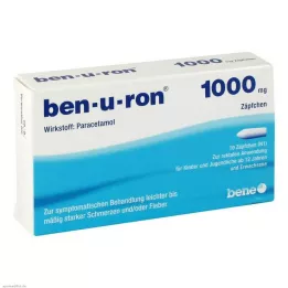 BEN-U-RON 1.000 mg stikpiller, 10 stk
