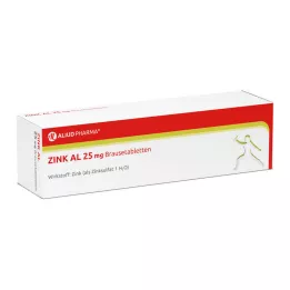 ZINK AL 25 mg brusetabletter, 40 stk