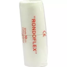 RONDOFLEX Bandage 10 cmx4 m hvid, 1 stk