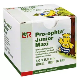 PRO-OPHTA Junior maxi okklusionsgips, 100 stk