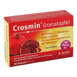 CROSMIN Granatæblekapsler, 60 stk