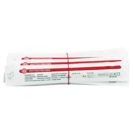 Vatpinde træ 15 cm lille hoved steril, 50x2 stk