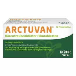 ARCTUVAN Bearberry filmovertrukne tabletter, 60 stk