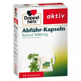 DOPPELHERZ Afføringskapsler Rizinol 1.000 mg, 30 stk