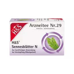 H&amp;S Senna blade N filterposer, 20X1,0 g