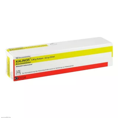 KALINOR Brusetabletter, 15 stk KALINOR Brusetabletter, 15 stk