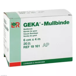 MULLBINDEN GEKA 6 cmx4 m, 20 stk