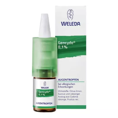 GENCYDO 0,1 % øjendråber, 10 ml