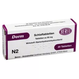 DORM Tabletter, 20 stk