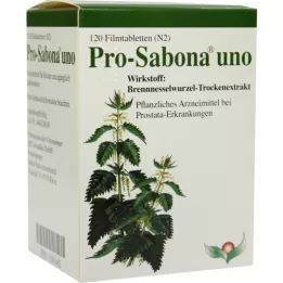 PRO SABONA uno filmovertrukne tabletter, 120 stk