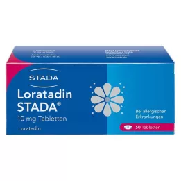 LORATADIN STADA 10 mg tabletter, 50 stk