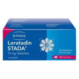 LORATADIN STADA 10 mg tabletter, 100 stk