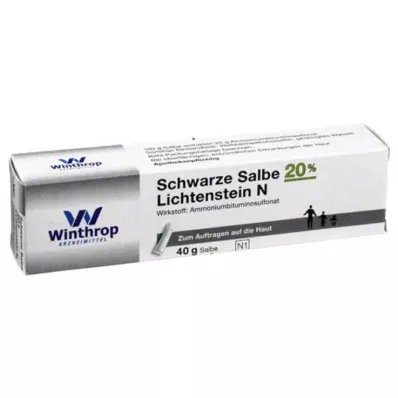 SCHWARZE SALBE 20% Lichtenstein N, 40 g SCHWARZE SALBE 20% Lichtenstein N, 40 g