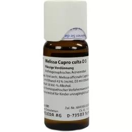 MELISSA CUPRO culta D 3 Fortynding, 50 ml
